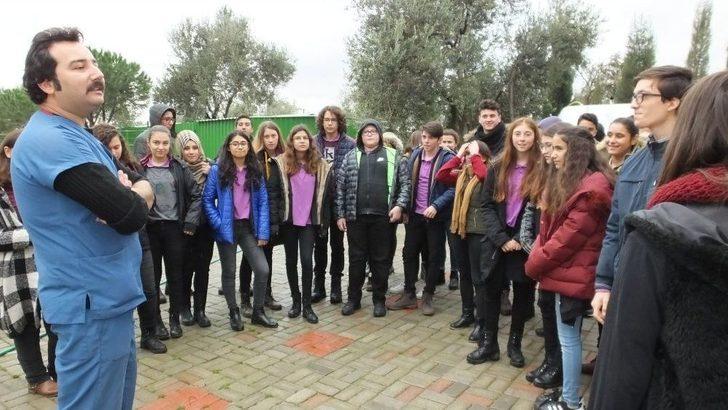 Liseli Gençler Barınaktaki Can Dostlarını Ziyaret Etti G1