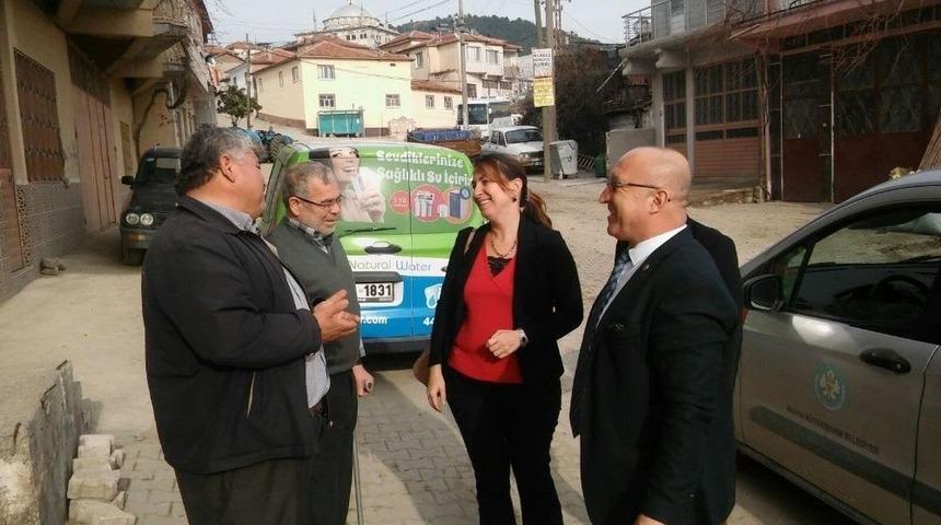 Kırkağa&ccedil; Yatırımlarına Yerinde İnceleme
