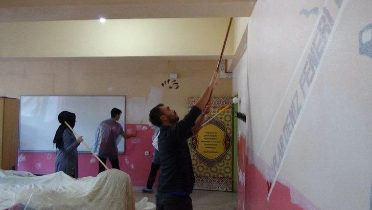 (özel Haber) Fedakar Öğretmenler Okullarını Eğitim-öğretime Hazırlıyor G2