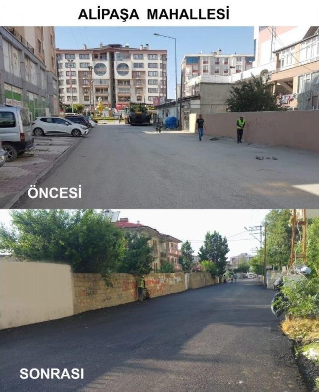 İpekyolu Belediyesinin Yol &Ccedil;alışmaları