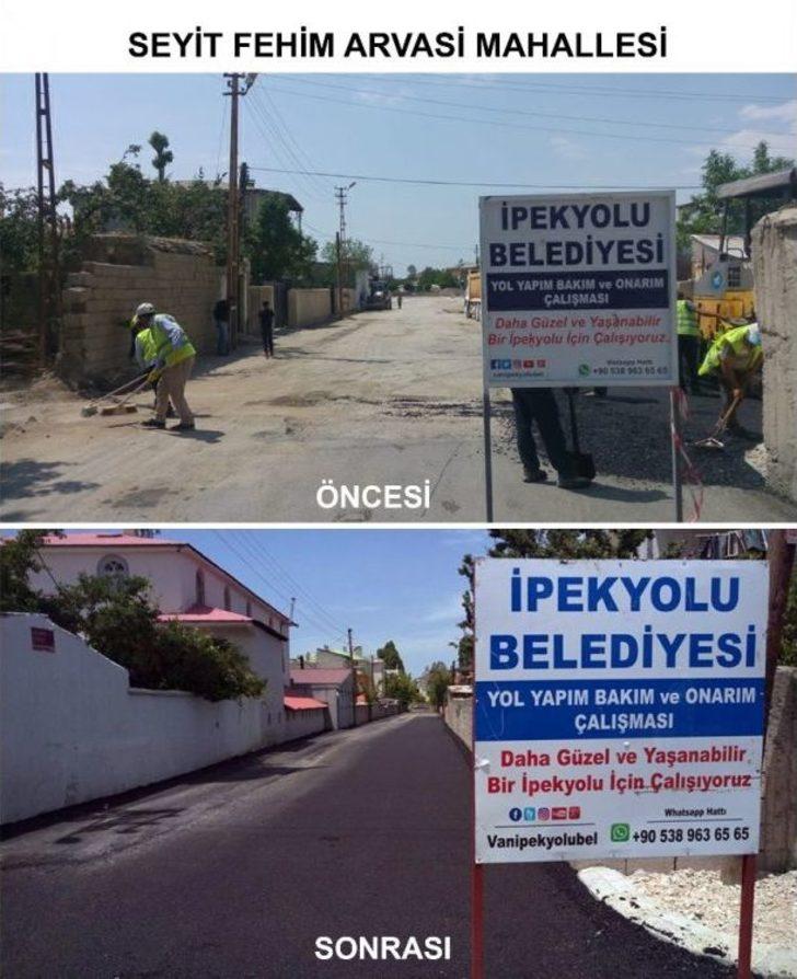 İpekyolu Belediyesinin Yol Çalışmaları G4