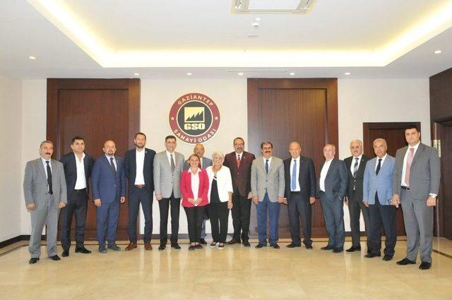 Chp Heyetinden Gaziantep Sanayi Odası’na Ziyaret