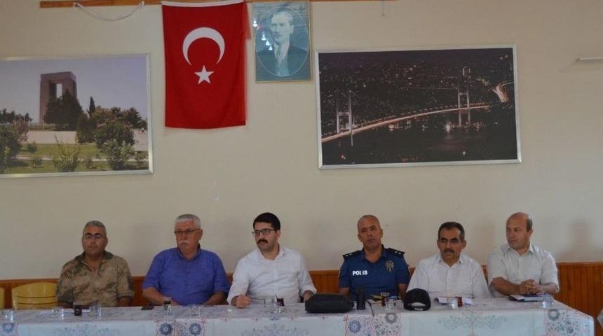 Kaymakam Coşkun&rsquo;dan Muhtarlara Destek S&ouml;z&uuml;