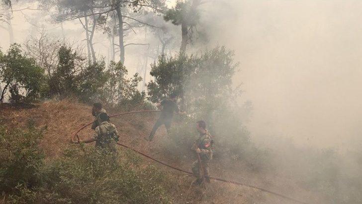 Hatay’daki Orman Yangını 6 Saattir Devam Ediyor G5
