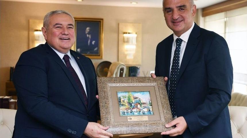 Atso’dan Bakan Ersoy’a Ziyaret