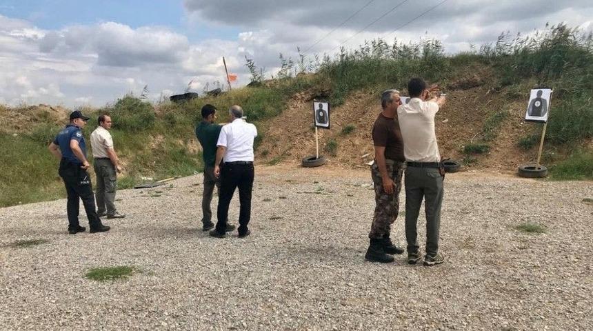 Göreve Yeni Başlayanlara Silah Eğitimi