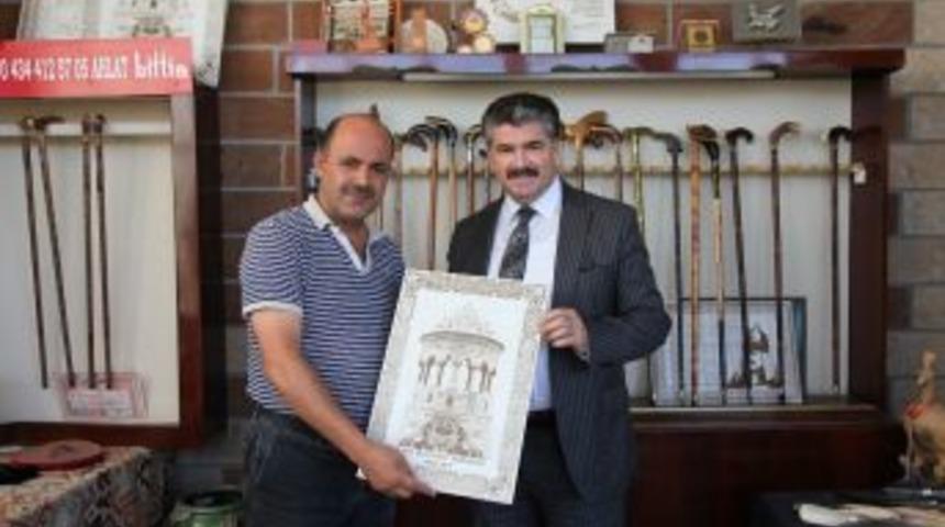 Kihbi Başkanı Ulu&rsquo;nun Ahlat Ziyareti