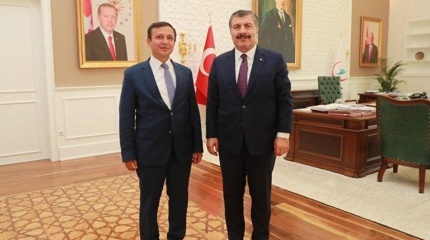 Erü Rektöründen Yök Başkanlığı İle Sağlık Bakanlığına Ziyaret