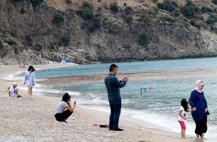 Ölüdeniz'de şok görüntü! Herkes telefonuna sarıldı G1