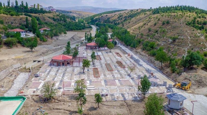 Mamak&rsquo;ın Central Parkı Tamamlanıyor