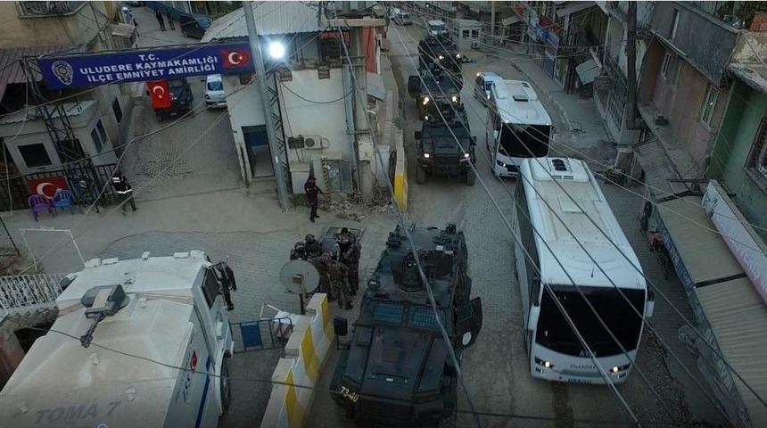 Şırnak&rsquo;ta 180 Personelle Uyuşturucu Operasyonu