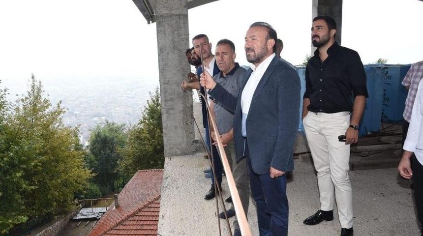 Doğan&rsquo;dan Cemevi İnşaatında İnceleme