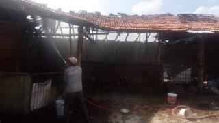 Aslanapa’da Yangın