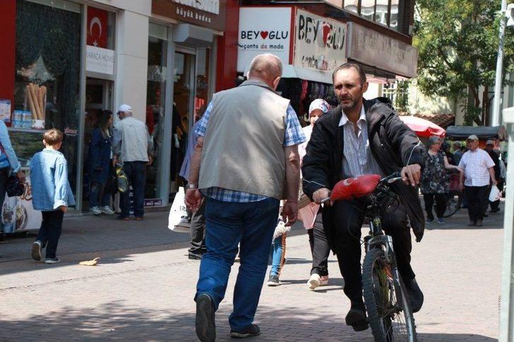 Yaya Yollarında Bisikletli Sıkıntısı G5