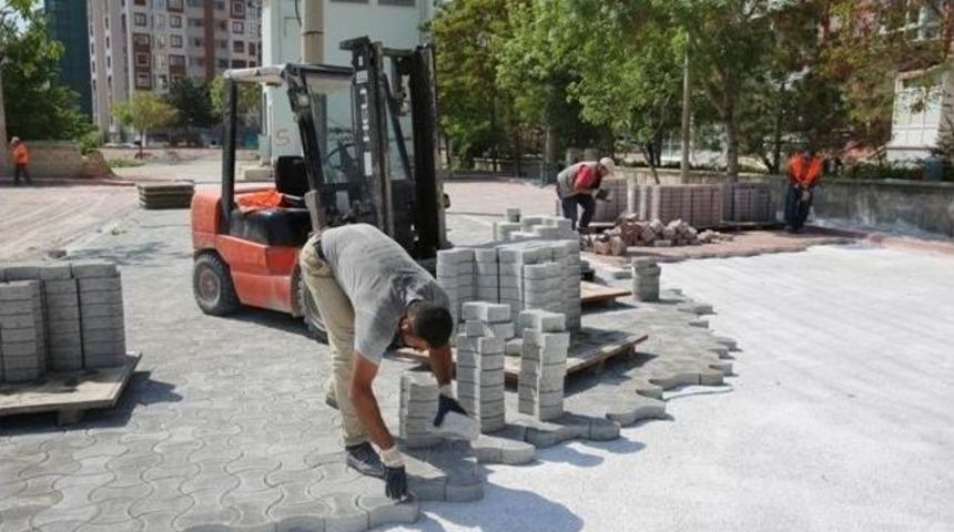 Sel&ccedil;uklu&rsquo;da Bord&uuml;r Parke &Ccedil;alışmalarında Yoğun Tempo