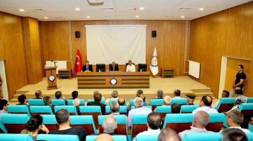 Şırnak&rsquo;ta G&uuml;venlik Tedbirleri Toplantısı Yapıldı