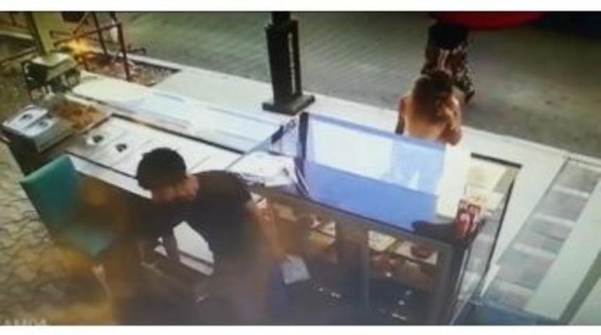 Pastane Hırsızı Kamerada