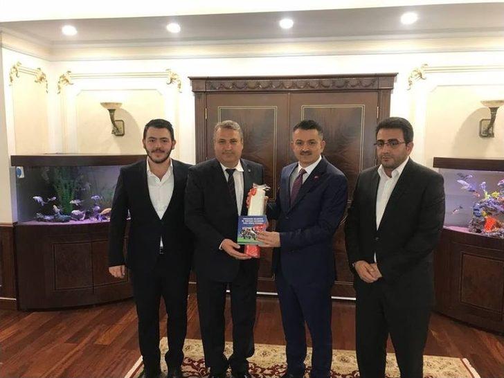 Başkan Çerçi Ankara’da Festivale Davet Etti G2