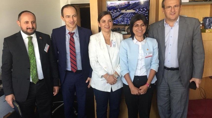 Karayel&rsquo;den Avrupa Parlamentosu&rsquo;na Ziyaret
