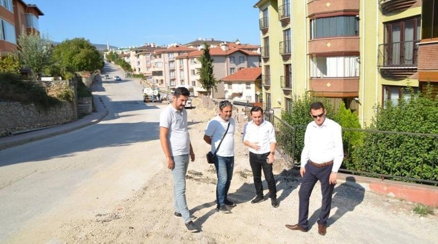 Yağmur Suyu Hattı &Ccedil;alışmaları Devam Ediyor