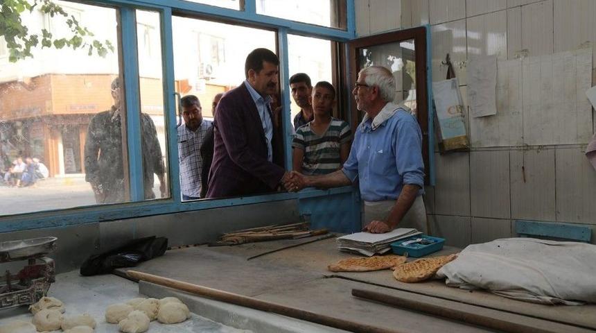 Ekinci, Esnafla Bir Araya Geldi