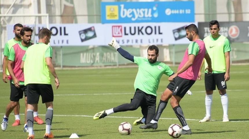 Atiker Konyaspor Taktik Çalıştı