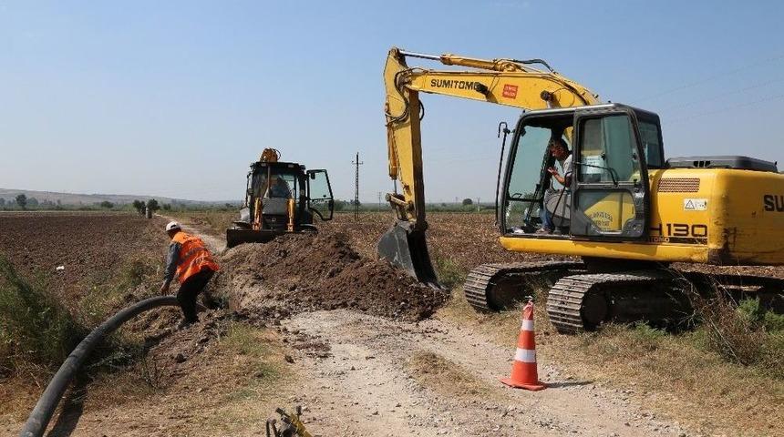 Yumurtalık&rsquo;ta 6 Kilometrelik İ&ccedil;me Suyu Hattı