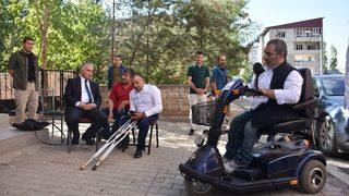 Engelli Kaymaz’a Belçika’dan Elektrikli Araç Hediye Edildi