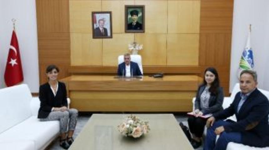 Bm Mülteciler Yüksek Komiserliği Üyelerinden Başkan Toçoğlu’na Ziyaret