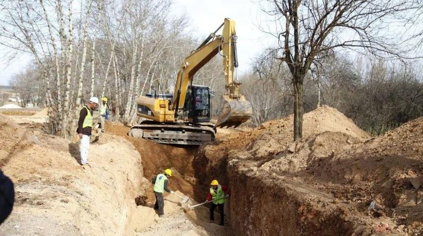 Bozova&rsquo;da Alt Yapı &Ccedil;alışmaları Devam Ediyor