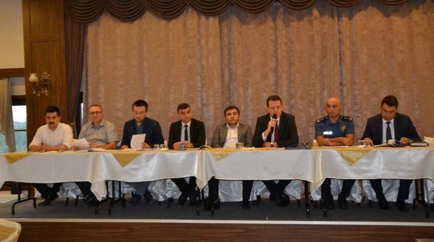 Okul G&uuml;venliği Ve Uyuşturucu İle M&uuml;cadele Toplantısı Yapıldı