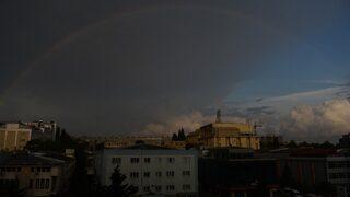İstanbul’da Gökkuşağı Sürprizi