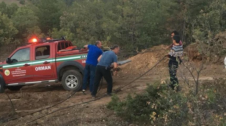 Yozgat’ta Orman Yangını