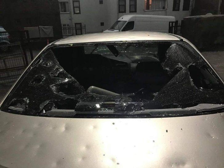 Kastamonu’da Etkili Olan Dolu Araçlara Zarar Verdi G1