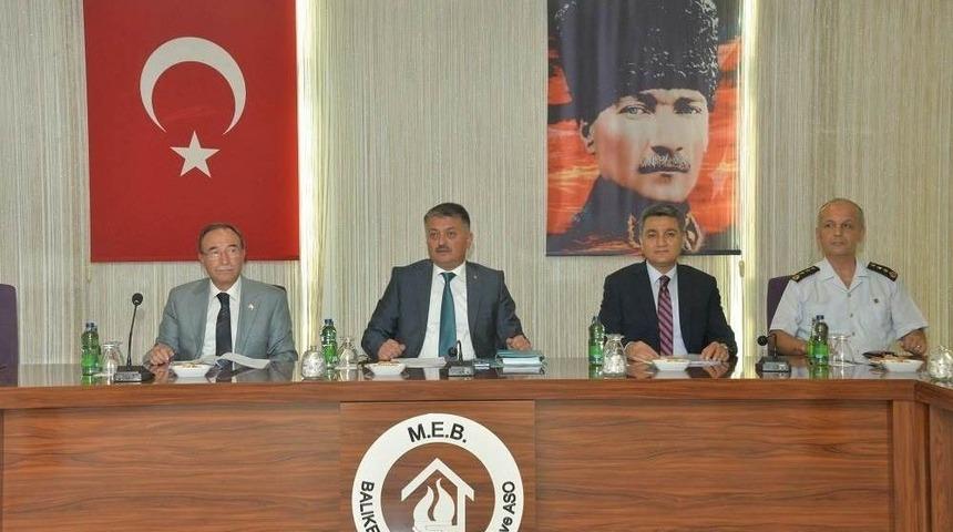 Eğitimde Güvenlik Toplantısı Yapıldı