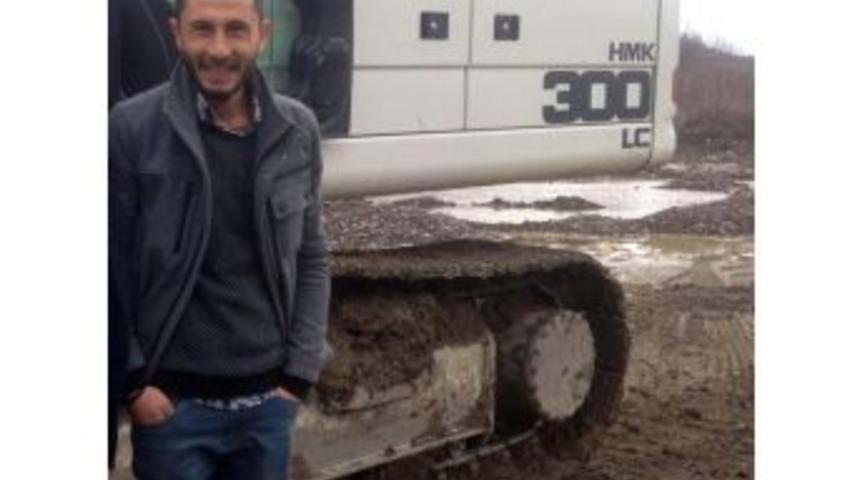 Devrilen İş Makinesinin Altında Öldü