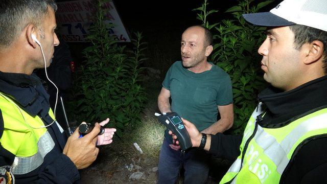 İkinci defa alkollü yakalanınca polise yalvardı