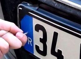 Araç plakaları değişiyor!