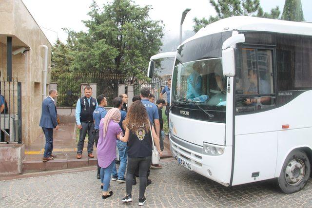 Bahis çetesi şüphelileri adliyede