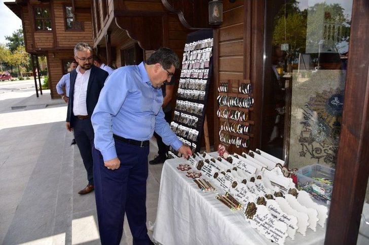Başkan Can, Sultaneli Osmanlı Sokağı Esnafını Ziyaret Etti G1
