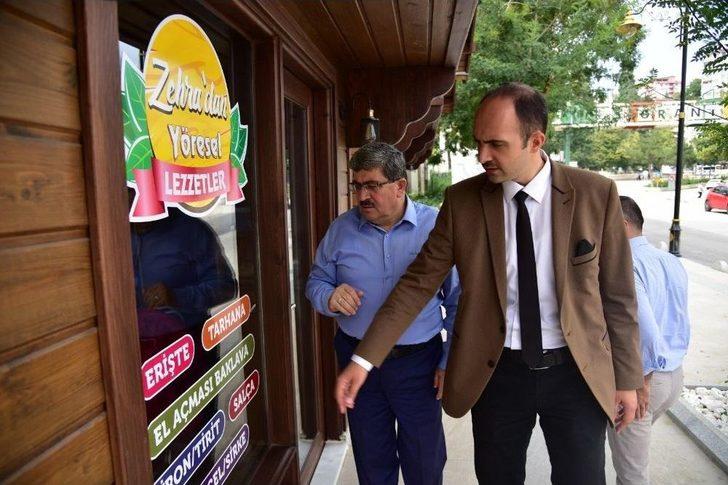 Başkan Can, Sultaneli Osmanlı Sokağı Esnafını Ziyaret Etti G2
