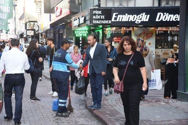 Başkan Doğan’dan Esnaf Ziyareti