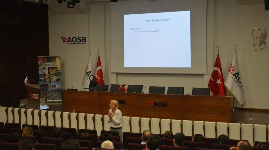 Aosb’de “yalın 6 Sigma” Eğitimi