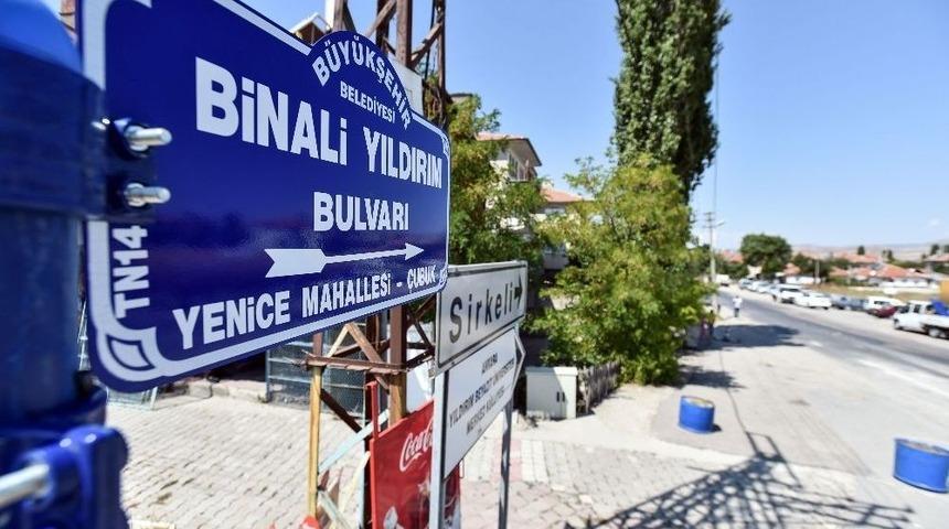 Meclis Başkanı Binali Yıldırım&rsquo;ın Adı Başkent&rsquo;te Yaşayacak
