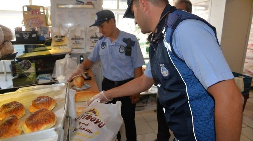 Zabıta M&uuml;d&uuml;rl&uuml;ğ&uuml;&rsquo;nden Ekmek Gramajı Ve Hijyen Denetimi