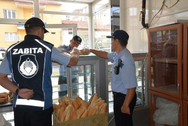 Zabıta Müdürlüğü’nden Ekmek Gramajı Ve Hijyen Denetimi