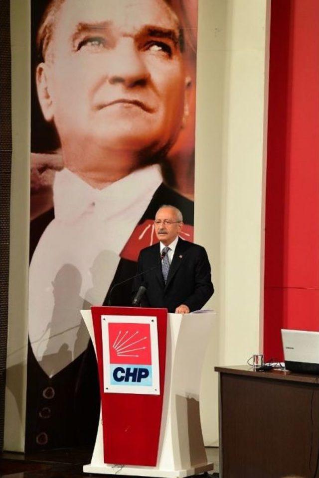 Chp Genel Başkanı Kılıçdaroğlu: 