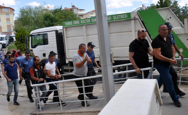 Karaman'da uyuşturucu operasyonu; 3 kişi adliyede