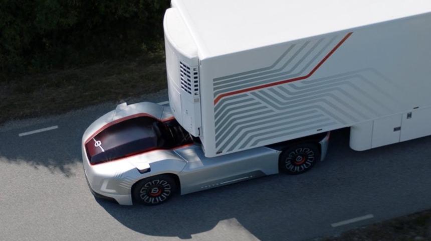 Volvo'dan kabinsiz otonom tır: Vera!