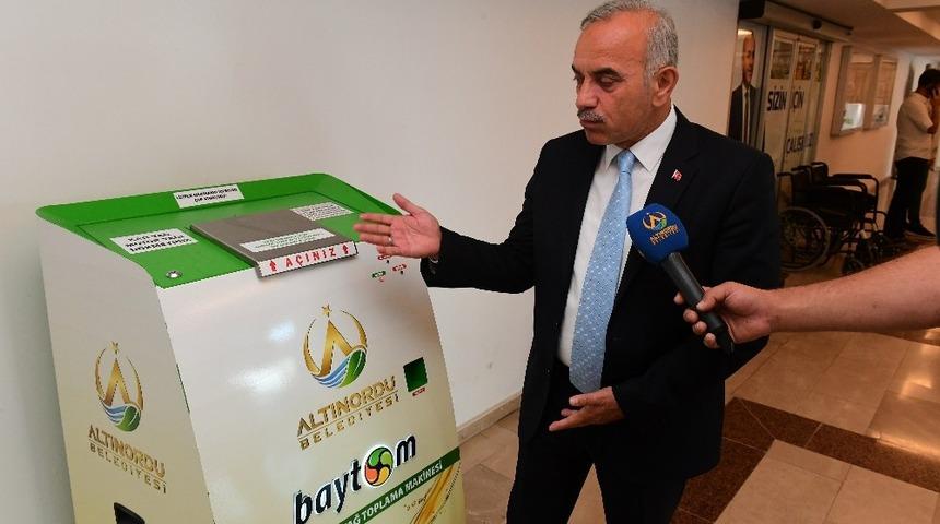 Altınordu Belediyesi tarafından 2018 yılında 43 bin 200 litre atık yağ toplandı